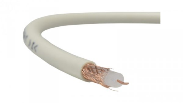 Przewód koncentryczny do kamer 75ohm YWD75 0,59/3,7/5,9 Technokabel /500m/