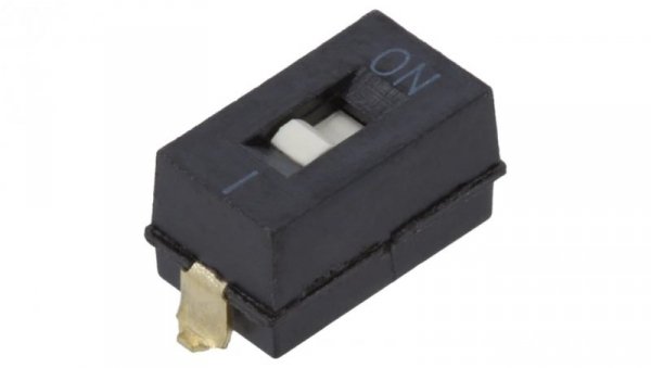 Przełącznik DIP-SWITCH Ilość sekcji 1 ON-OFF 0,025A/24VDC A6SN1101