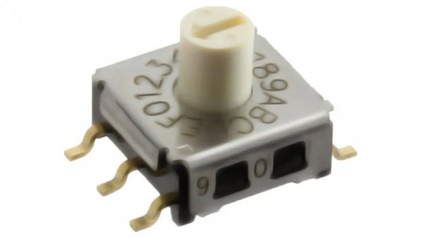 Zadajnik kodu HEX/BCD Poz 16 SMT Rstyku max 100m 1,96Ncm A6KS-162RS