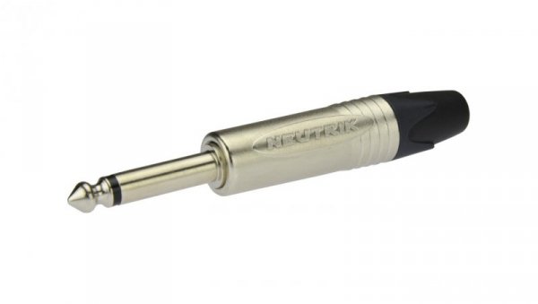 NEUTRIK Wtyk instrumentalny Jack 6,3mm Mono na kabel do 7,0mm niklowany NP2X