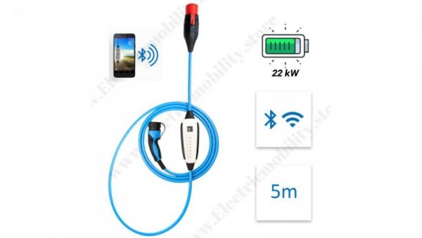 Mobilna ładowarka EVSE NRGkick 22kW 5m Type 2
