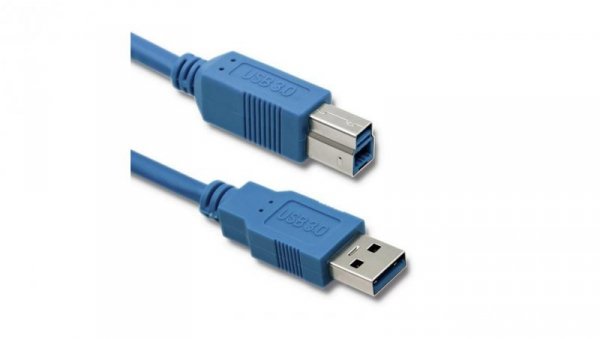 Qoltec Kabel USB 3.0 do drukarki A męski B męski 1m