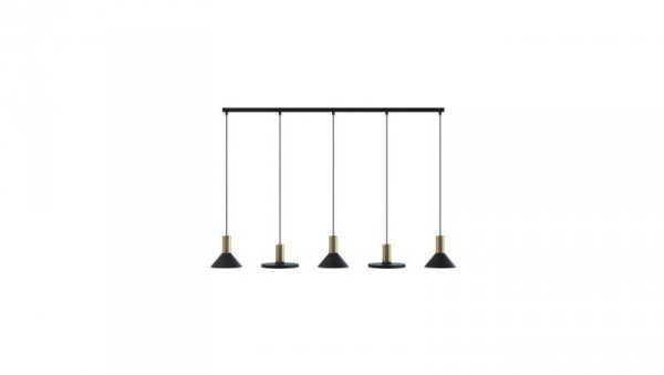 Lampa wisząca HERMANOS V BLACK/SOLID BRASS 8032 Nowodvorski Lighting