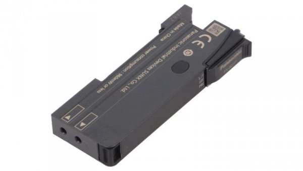 Czujnik wzmacniacz światłowodowy PNP IP40 12 - 24V DC -10 - 55C FX-501P