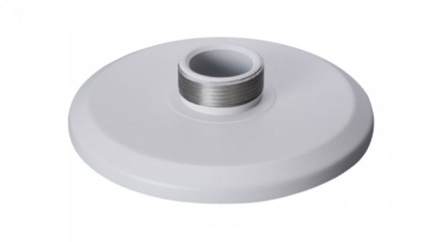 Wodoodporna puszka montażowa, wykonana z aluminium, o kolorze białym. Wymiary fi 110 x 34 mm o wadze 0,19 kg. Temperatura pracy