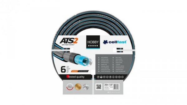 WĄŻ OGRODOWY HOBBY ATS 1/2 25MB