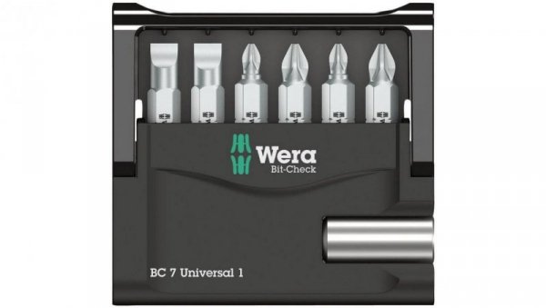 ZESTAW BITÓW BIT-CHECK 7 UNIVERSAL 1, 7CZ.
