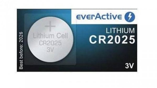 Bateria CR 2025 3V