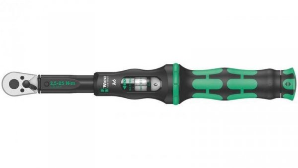 KLUCZ DYNAMOMETRYCZNY CLICK-TORQUE A6 1/4 2.5-25 NM