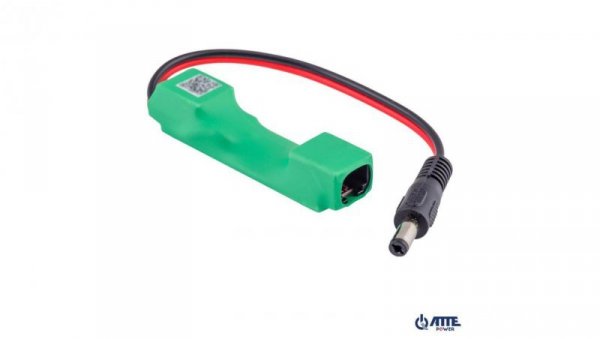 Adapter PoE 802.3af obniżający napięcie do 12V Vin 35...56VDC, Vout_1 12VDC (wtyk DC), Vout_2=Vin (RJ45) , Iout 1A, Pout 12W