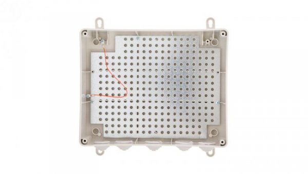 Blacha montażowa 225x178mm do ABOX-L, otworowana w rastrze 10,8mm, typu ADD-MPL