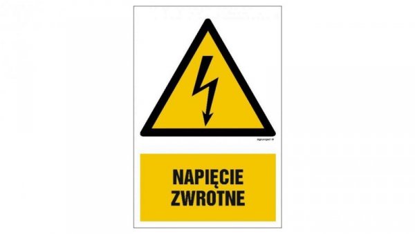 ZNAK - HA011 Ładunek szczątkowy 70 x 105 cm PN - Płyta 1mm