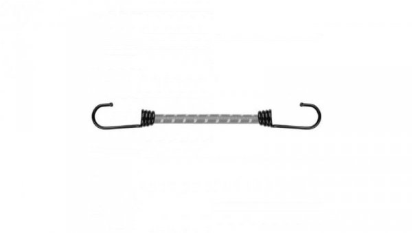 Guma elastyczna z hakiem metalowym BUNGEE CORD HOOK 40cm BCH1-08040GY-E BRADAS
