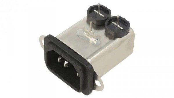 Złącze zasilające AC męskie 1A 250VAC -25÷85C FN9226-1-02