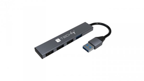 Hub USB 4-portowy 3x USB 2.0 1x USB 3.2 Gen1 IUSB32-HUB4A-3U2SL