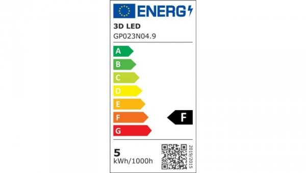 Żarówka LED 4.9W E27 420lm Neutralna 4000K / GP023N04.9