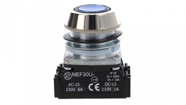 Przycisk NEF30-UKXY niebieski W0-NEF30-UK XY N