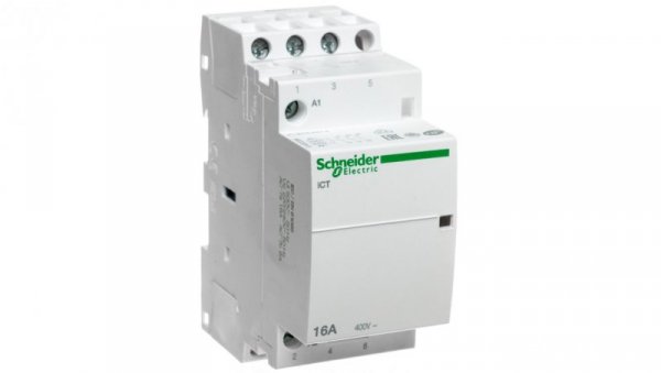 Stycznik modułowy iCT - 3-biegunowy - 3 NO - 16A - 220..240 V AC A9C22813