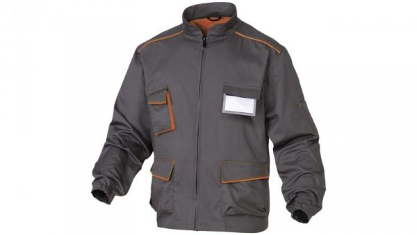 Bluza PANOSTYLE z poliestru (65) bawełny (35) 235 g/m2 kolor szaro-pomarańczowy rozmiar XXL CORP M6VESGOXX