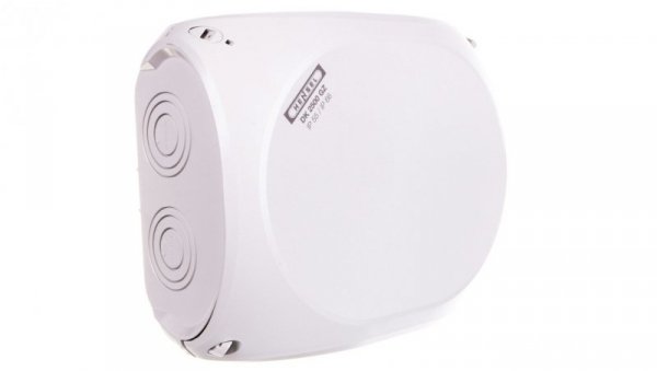 Puszka odgałęźna 130x130x77 5x4mm2 CU IP66 szara DK 0604 GZ 62000152