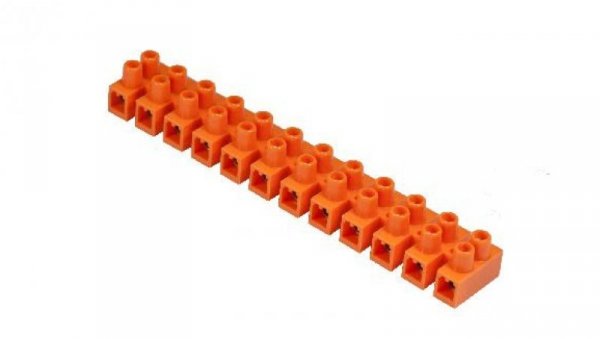 Złączka PA 2,5 - 4 mm2 12-torowa 3A (pomarańczowa) 222889 /1szt/
