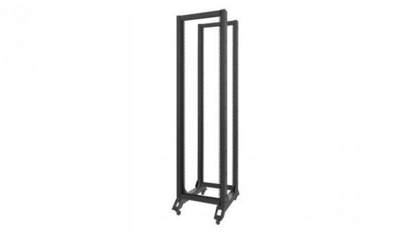 Stojak instalacyjny OPEN RACK 19 LANBERG 42U 600x800 czarny OR01-6842-B