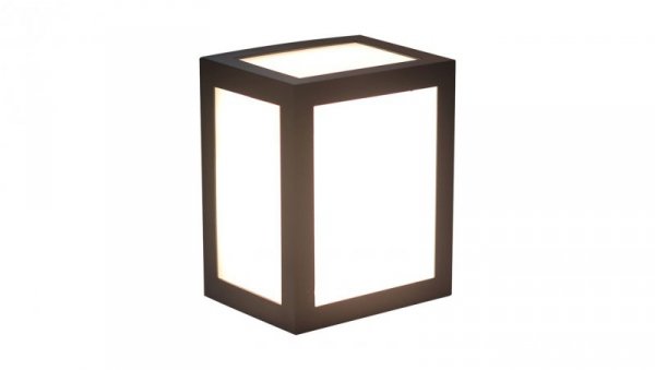 Oprawa elewacja VT-822 12W LED WALL LIGHT COLORCODE:3000K BLACK BODY 8340