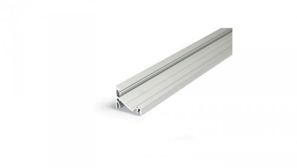 Profil led Corner14 1m kątowy narożny anodowany srebrny szeroki A4010020