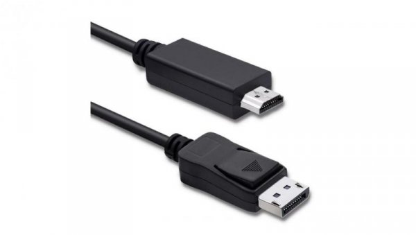Qoltec DisplayPort v1.2 męski HDMI męski 5K 3m