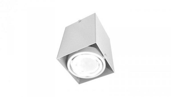 LAMPA SUFITOWA BLOCCO BIAŁA 1x7W GU10 LED