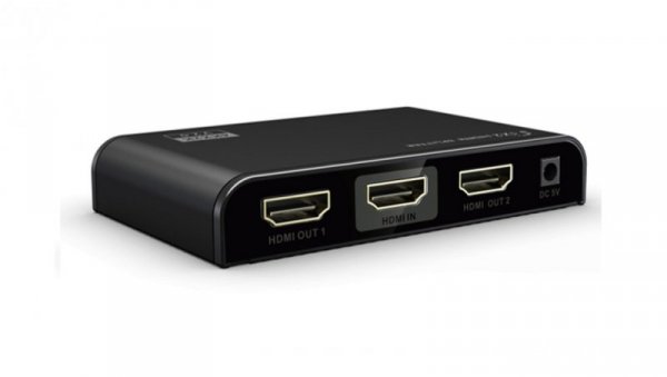 Rozgałęźnik spliter (rozgałęziacz) HDMI 1x2 4Kx2K 1-wejście / 2-wyjścia LKV-312E