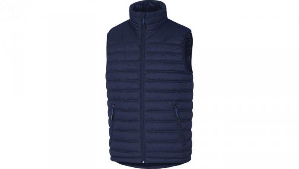 Bezrękawnik puchowy z poliamidu Ripstop powlekanego Pu kolor garanatowy rozmiar 3XL GDOONBM3X