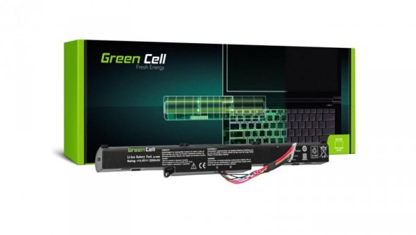 Bateria Green Cell A41-X550E do Asus A450 A550 F550 K550 R510 R510D R510DP X450 X550 X550D
