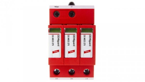 Ogranicznik przepięć Typ T2 3P 20kA 1,5kV DEHNguard M TNC 275 952300