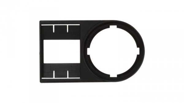 Tabliczka opisowa 50x30mm czarna prostokątna bez etykiety M22S-ST-X 216392/opak.=25szt./