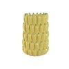 Wazon Home ESPRIT Żółty Ceramika Kamionka Tropikalny 25 x 25 x 38 cm
