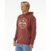 Bluza z kapturem Męska Rip Curl Stapler Hood Brązowy