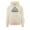 Bluza z kapturem Męska Kappa Fetro Swt Biały