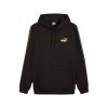 Bluza z kapturem Męska Puma Ess Tape Minimal Gold Fl Czarny