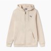 Bluza z kapturem Męska Puma Essentials+ Graphic Hoodie Fz Beżowy
