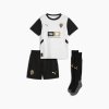 Dekoracyjny kominek ścienny elektryczny Puma Valencia C.F Home Minikit Biały