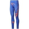 Legginsy Sportowe Damskie Reebok MYT Printed Niebieski