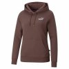 Bluza z kapturem Damska Puma Brązowy
