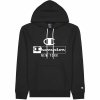 Bluza z kapturem Męska Champion Czarny