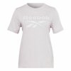 Koszulka z krótkim rękawem Damska Reebok Identity Jasnoróżowy