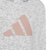 Bluza z kapturem Męska Adidas Future Icons 3 Stripes Biały