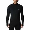 Koszulka z długim rękawem Męska Columbia Midweight Stretch Czarny