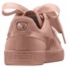 Obuwie Sportowe Damskie Puma Suede Heart Ep Żółty