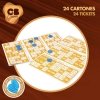 Bingo Colorbaby Drewno (2 Sztuk)