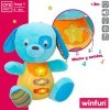Pluszak wydający Dżwięk Winfun Pies 15,5 x 16,5 x 11,5 cm (6 Sztuk)